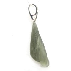 Pendant with Natural Moldavite 1.85 g – A Jewel with a Cosmic Soul