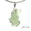 Moldavite sterling silver pendant - 1.31 grams