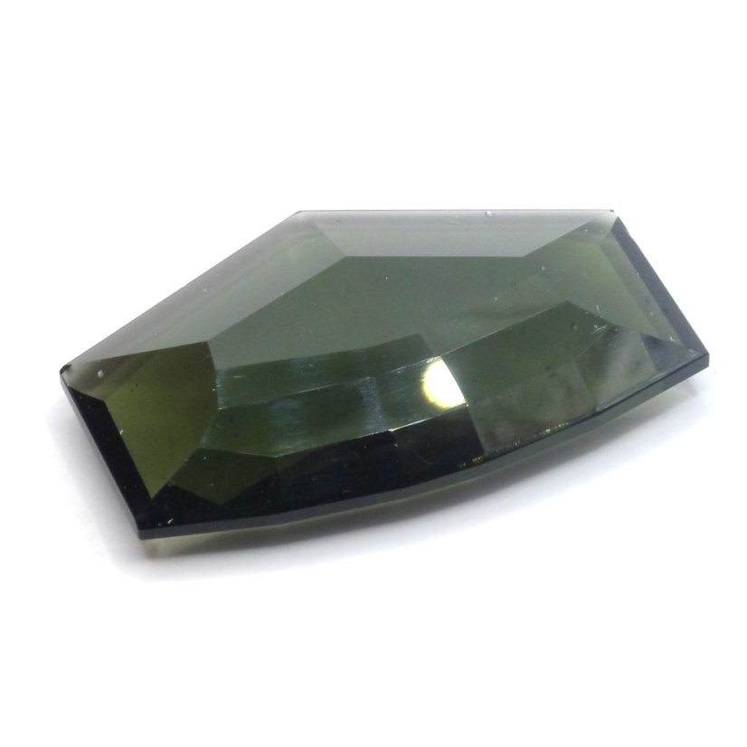 Moldavite cut - fantasy cut - 20.12 ct