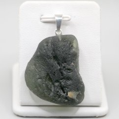 Pendant with Natural Moldavite 8.91 g – A Jewel with a Cosmic Soul
