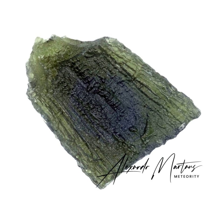 Natural moldavite 3.40 grams