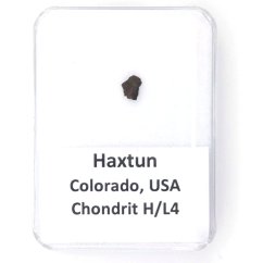 Kamenný meteorit - Haxtun - 0,07 gramů