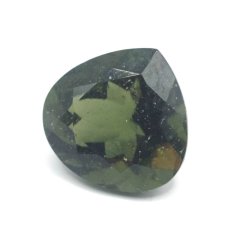 Vltavín broušený - kapka - 3,848 ct