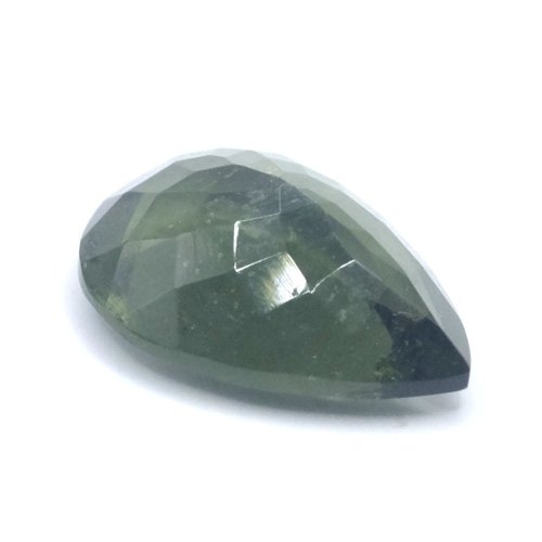 Vltavín broušený - kapka - 3,47 ct