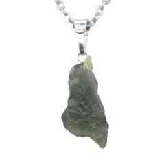 Pendant with Natural Moldavite 1.15g – A Jewel with a Cosmic Soul