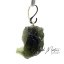 Moldavite pendant silver 2.90 grams