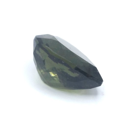 Moldavite cut - pear shape - 3.699 ct