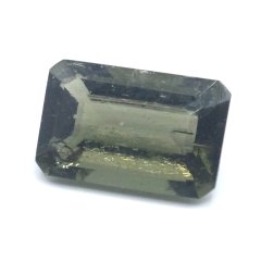Moldavite cut - octagon - 2.641 ct