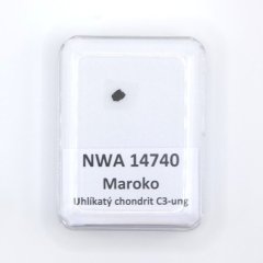 Uhlíkatý chondrit - NWA 14740 - 0,016 gramů