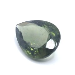 Vltavín broušený - kapka - 3,47 ct
