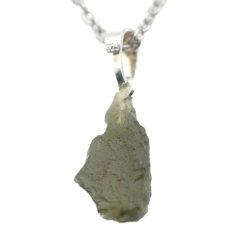 Pendant with Natural Moldavite 1.08 g – A Jewel with a Cosmic Soul