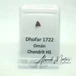 Dhofar 1722 - Chondrite H5 - Oman - Description language - Slovensky