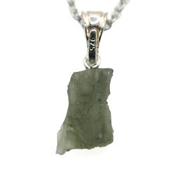 Pendant with Natural Moldavite 1.44 g – A Jewel with a Cosmic Soul