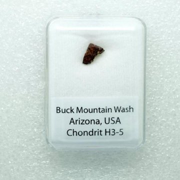 Buck Mountain Wash - Chondrite H3-5  - USA - Description language - Polski
