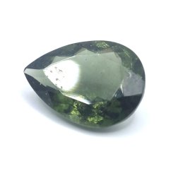 Vltavín broušený - kapka - 3,47 ct
