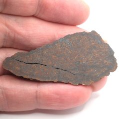 Meteorit NWA XXX (neklasifikovaný) – nařezaný plátek - 6,203 gramů