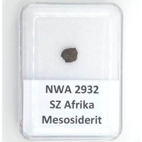 Mesosiderit - NWA 2932 - 0,346 gramů