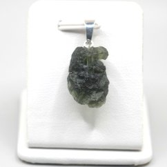Pendant with Natural Moldavite 2,83 g – A Jewel with a Cosmic Soul