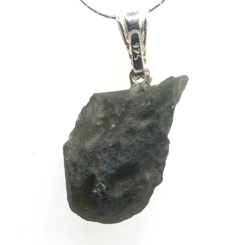 Pendant with Natural Moldavite 2.91 g – A Jewel with a Cosmic Soul
