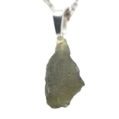 Pendant with Natural Moldavite 1.08 g – A Jewel with a Cosmic Soul