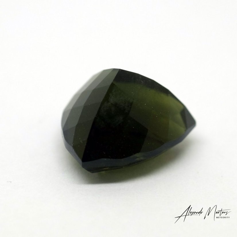 Moldavite cut - fantasy cut - 12.36 ct