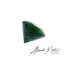 Moldavite cut - round briliant - 14x14 mm - 8.03 ct