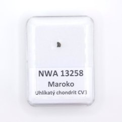 Uhlíkatý chondrit - NWA 13258 - 0,02 gramů