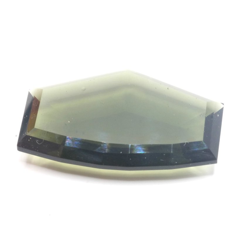 Moldavite cut - fantasy cut - 20.12 ct