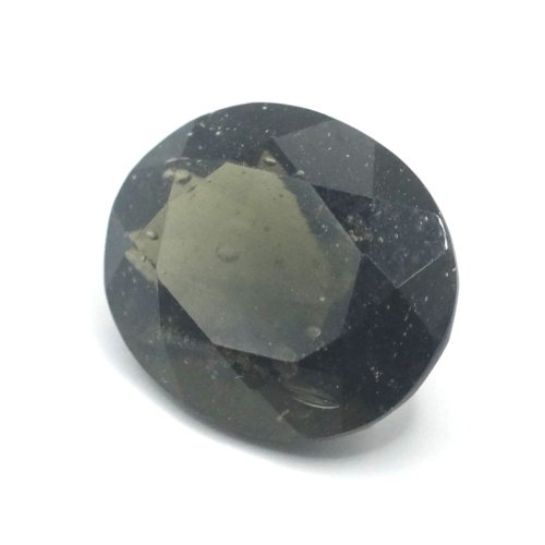 Moldavite cut - oval briliant - 3.649 ct