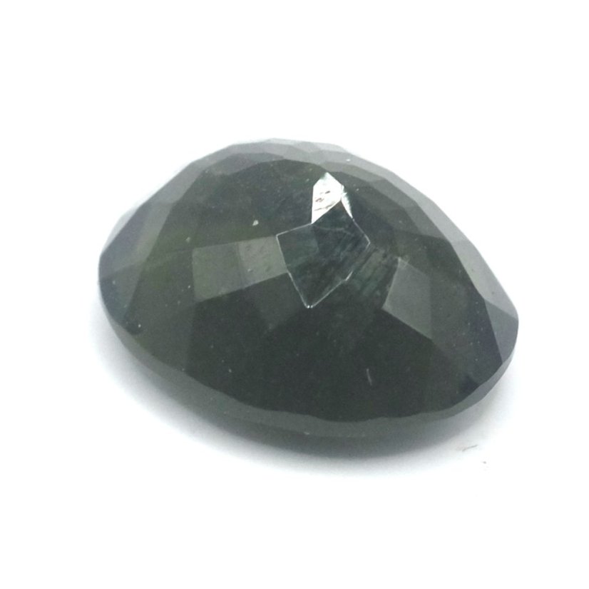 Vltavín broušený - oval briliant - 5,16 ct