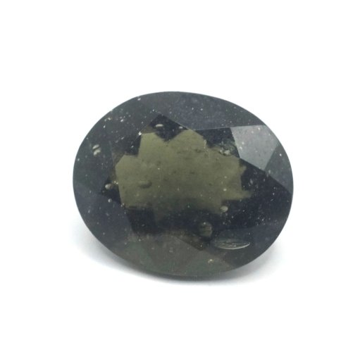 Moldavite cut - oval briliant - 3.649 ct