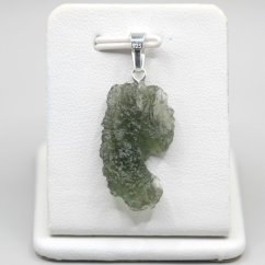 Pendant with Natural Moldavite 1.88 g – A Jewel with a Cosmic Soul