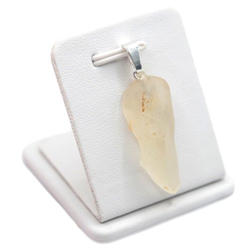 Libyan Desert Glass Pendant – 3.53 g of Cosmic History Within Reach-KOPIE