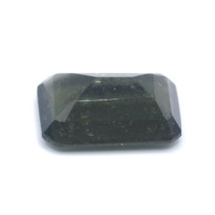 Moldavite cut - octagon - 3.646 ct