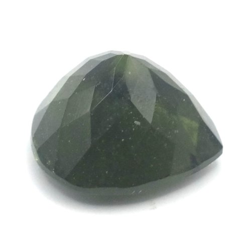 Vltavín broušený - kapka - 3,848 ct