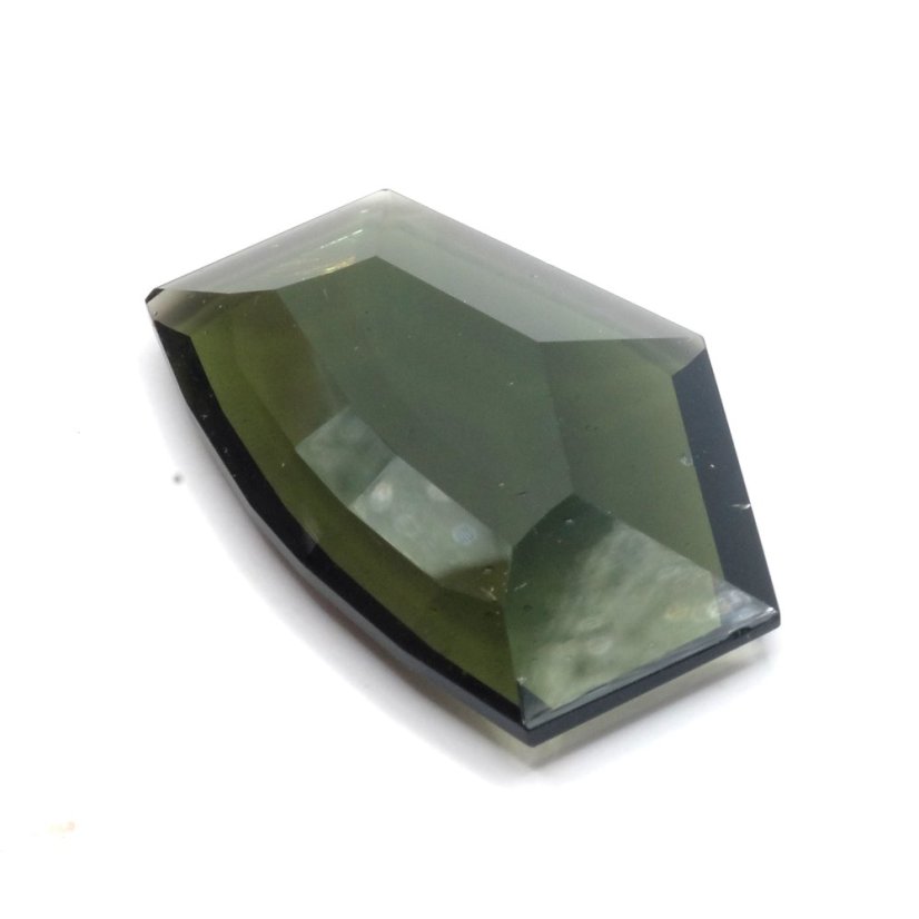 Moldavite cut - fantasy cut - 20.12 ct