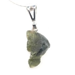 Pendant with Natural Moldavite 1.54 g – A Jewel with a Cosmic Soul