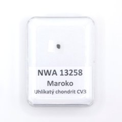 Uhlíkatý chondrit - NWA 13258 - 0,014 gramů