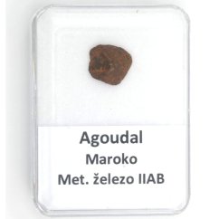 Železný meteorit - Agoudal - 1,23 gramů