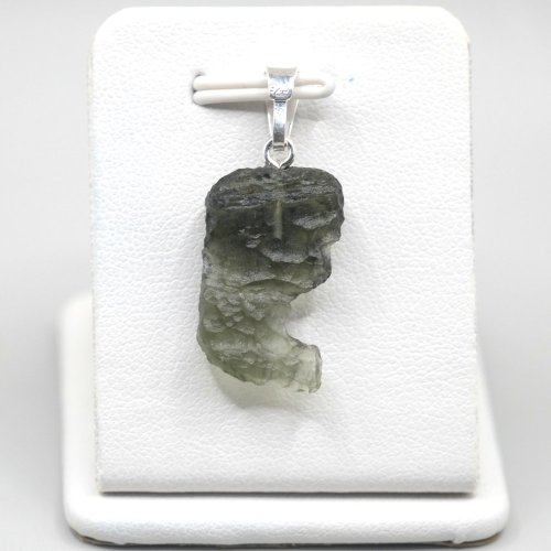 Pendant with Natural Moldavite 1.66 g – A Jewel with a Cosmic Soul