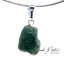 Moldavite sterling silver pendant 1.86 grams