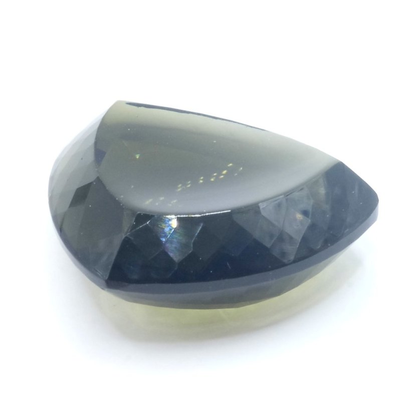 Vltavín broušený - fantazijní - 18,63 ct