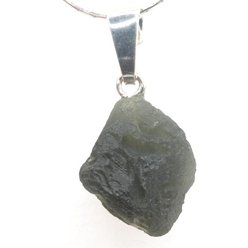 Pendant with Natural Moldavite 1.78 g – A Jewel with a Cosmic Soul