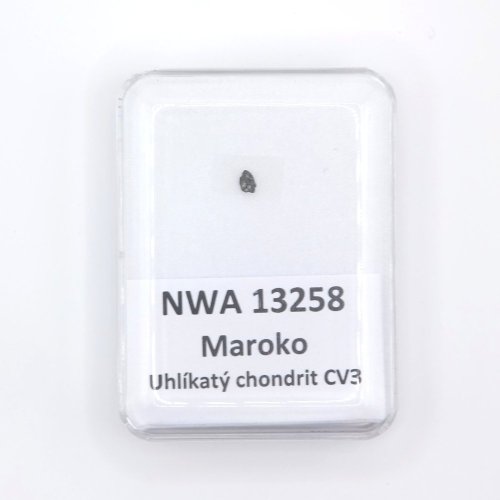 Uhlíkatý chondrit - NWA 13258 - 0,024 gramů