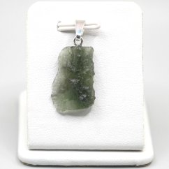 Pendant with Natural Moldavite 1.47 g – A Jewel with a Cosmic Soul