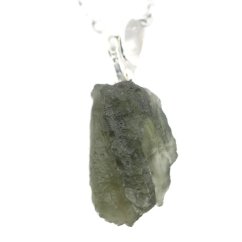 Pendant with Natural Moldavite 2.44 g – A Jewel with a Cosmic Soul
