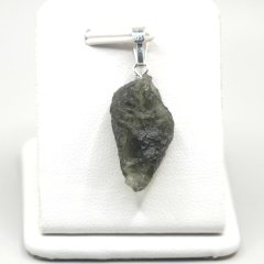 Pendant with Natural Moldavite 2.08 g – A Jewel with a Cosmic Soul-KOPIE
