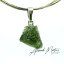 Moldavite sterling silver pendant 1.68 grams