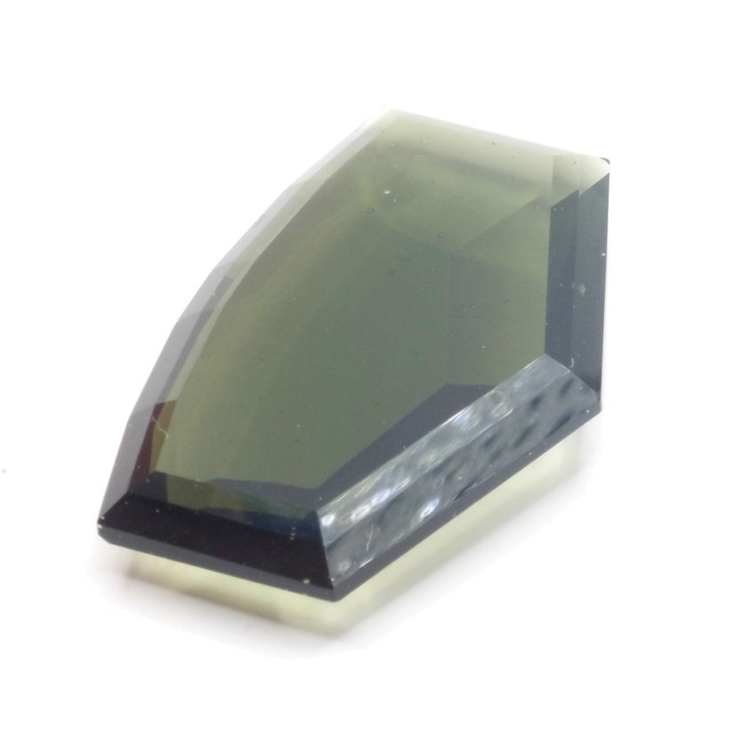 Moldavite cut - fantasy cut - 20.12 ct