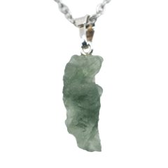 Pendant with Natural Moldavite 1.30 g – A Jewel with a Cosmic Soul